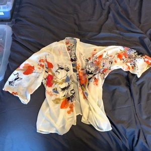 Floral kimono